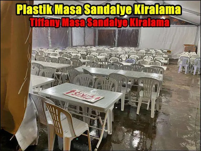 İstanbul masa sandalye kiralama fiyatları ve plastik masa sandalye kurulumu
