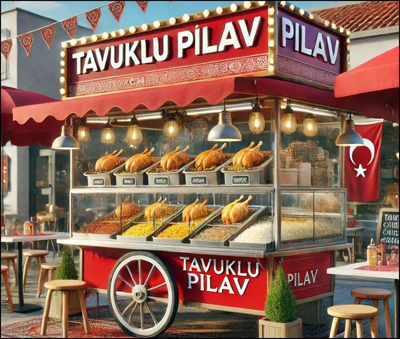 tavuklu pilav arabasi kiralama