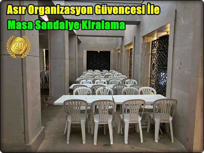 Masa Sandalye Kiralama Masa Sandalye Kiralama