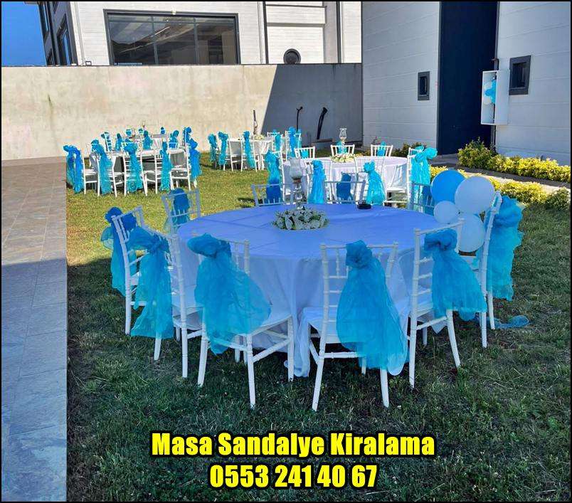 Masa Sandalye Kiralama Masa Sandalye Kiralama