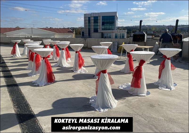 Kokteyl Masası Kiralama