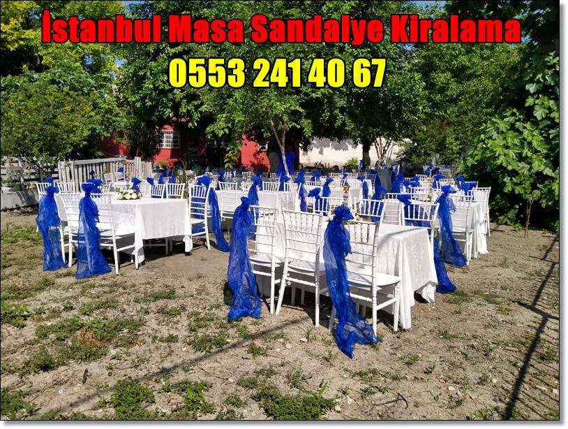 Masa Sandalye Kiralama Masa Sandalye Kiralama